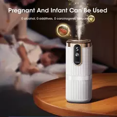 Máquina de aromaterapia inteligente mini carregamento usb casa difusor de óleo - loja online