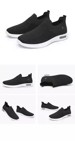 Imagem do Sapatos masculinos 2021 tênis casuais ao ar livre sapatos leves e confortáveis
