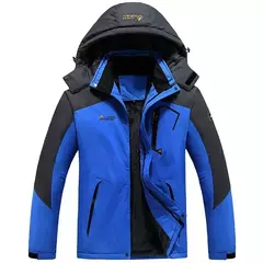 Outono inverno masculino blusão impermeável e quente ao ar livre caminhada e p na internet