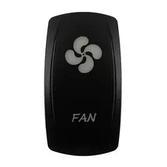 Barra de luz LED para carro e barco Carling, Amber Rocker Switch, momentâneo, t na internet