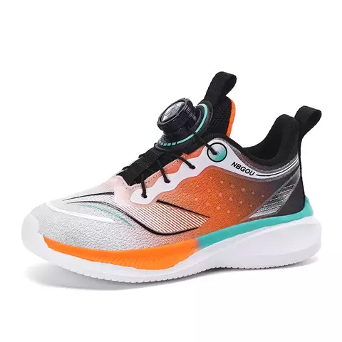 Crianças tênis na moda plana exercícios malha confortável sola macia tênis - comprar online