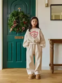 Imagem do 2025 primavera novas crianças conjunto de roupas manga longa do bebê meninas c
