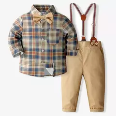 Conjuntos de roupas para bebês, roupas recém-nascidas, tops de manga comprida, na internet