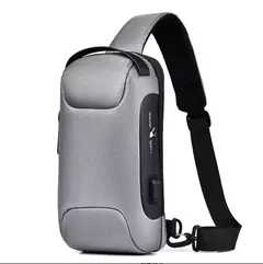 Weixier bolsa de ombro para homens, à prova d&#39;água, usb, crossbody, anti-r na internet