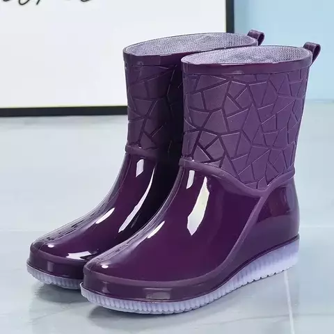 Botas mujer 2023 botas femininas da moda ao ar livre sapatos de chuva novos anti