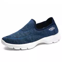 Sapatos casuais de caminhada respirável para homens e mulheres, sapatos baixos