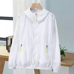 Jaqueta de sol masculina e feminina, à prova d&#39;água, secagem rápida, cort