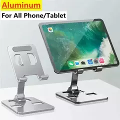 Suporte universal de liga de alumínio para tablet, flexível, para ipad, ajustável, dobrável, preguiçoso, desktop, ao vivo, suporte para celular - comprar online