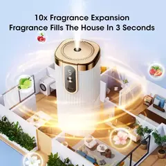Máquina de aromaterapia inteligente mini carregamento usb casa difusor de óleo - loja online