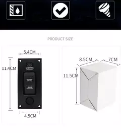 Painel de interruptor de bomba de esgoto de 3 vias, desligamento automático man na internet
