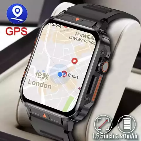 Esporte à prova à prova d&#39;água relógio inteligente gps chamada de telefo - comprar online