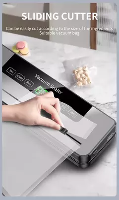 Máquina Seladora De Vácuo De Alimentos Máquina De Embalagem A Vácuo De Alime - Show Drop