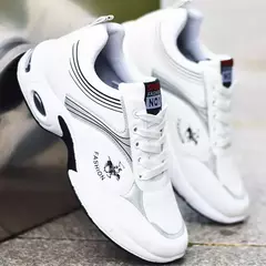 Moda Almofada de Ar dos homens Running Shoes Tamanho Grande 38-47 Sneakers Respi - loja online