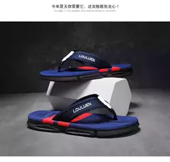 Imagem do Chinelos de verão masculinos ao ar livre sapatos de praia casuais chinelos sand