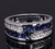 Anel Quadrado Azul - comprar online