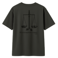 Camiseta Oversized - Balança do Equilíbrio - comprar online