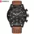 Curren Relógio De Pulso Casual Analógico Militar Esportivo Masculino Com Pulseira De Couro 8250x na internet