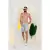 Short Tactel Grosso Masculino Mauricinho Adulto Surf Praia Piscina Cores Lisas Secagem Rápida Academia Treino - eiOhneh