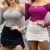 Short Saia Femenino Com Cinto E Fenda Lateral Oferta Promoção Verão - loja online
