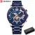 CURREN Marca Top Luxo Original Relógio Masculino Moda Esporte Casual Quartz à prova d'água 8395