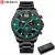 CURREN Marca Top Luxo Original Relógio Masculino Moda Esporte Casual Quartz à prova d'água 8395 - eiOhneh