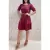 Vestido Feminino Moda Evangelica Com Babado Rodado Manga - comprar online