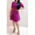 Vestido Feminino Moda Evangelica Com Babado Rodado Manga