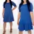 Vestido Feminino Moda Evangelica Com Babado Rodado Manga - loja online