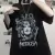 Camiseta Basica Camisa Algodao Medusa Mitologia Grega Cabelo Cobra Vintage Moda Unissex - eiOhneh