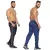 Calça masculina para atividade física em academia e corrida com cordão listras na lateral e bolso com zíper - comprar online