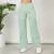 Lovito Preppy Calça Plissada com Bolsos L12D19 (Verde/Azul) na internet