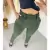 Calça Feminina Skinny Malha Crepe Com Cinto Forrado Cintura Alta Qualidade Slim na internet