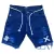 Bermuda shorts rasgada curta com cordão oferta - comprar online