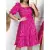 Imagem do Vestido Feminino /florzinha /estampado de Viscolinho /Ombro à Ombro /elastec