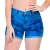 Imagem do Shorts Jeans Feminino Cintura Alta Lycra