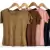 Imagem do Blusinha feminina em suede 15 cores todos os tamanhos
