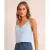 Regata Suede com Alça ajustável Blusa Feminina na internet