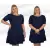 Vestido Feminino Moda Evangelica Com Babado Rodado Manga