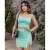 Conjunto cropped e saia neoprene tam unico na internet