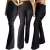 Calça Bandagem Flare Feminina / Boca de sino / Bailarina Cintura Alta Modeladora leggin