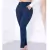 Calça Feminina Skinny Malha Crepe Com Cinto Forrado Cintura Alta Qualidade Slim - loja online