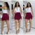 Short Saia Femenino Com Cinto E Fenda Lateral Oferta Promoção Verão na internet