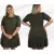 Imagem do Vestido Feminino Moda Evangelica Com Babado Rodado Manga
