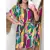 Vestido Confortável | Crepinho estampado - eiOhneh