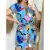 Vestido Confortável | Crepinho estampado - eiOhneh