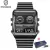 Relógio masculino LIGE Marca Top Luxo Masculino Ouro Inoxidável Relógio À Prova D 'Água Relógio Masculino Dual Display Quartz Chronograph na internet