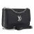 Bolsa feminina metalasse transversal tiracolo.
