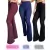 Imagem do Calça Bandagem Flare Feminina / Boca de sino / Bailarina Cintura Alta Modeladora leggin