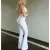 Calça Bandagem Grossa Flare - Branca - loja online