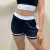 Short Duplo Fitness Feminino Para Academia Corrida e Esportes - MKS - eiOhneh